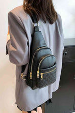 Load image into Gallery viewer, PU Leather Sling Bag
