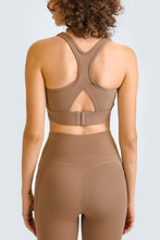 Load image into Gallery viewer, Cross Back Yoga Crop Top
