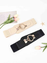 Load image into Gallery viewer, PU Elastic Wide Belt with Alloy Buckle
