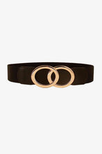 Load image into Gallery viewer, Zinc Alloy Buckle Elastic PU Belt
