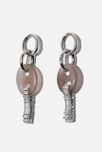 Load image into Gallery viewer, Industrial Natural Stone Earrings
