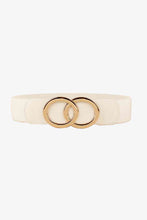 Load image into Gallery viewer, Zinc Alloy Buckle Elastic PU Belt
