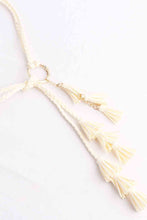 Load image into Gallery viewer, Braid Belt with Tassels
