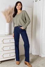 Load image into Gallery viewer, Culture Code  Full Size V-Neck Long Sleeve T-Shirt
