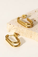 Load image into Gallery viewer, Shape of You Double-Layered U-Hook Earrings
