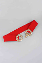 Load image into Gallery viewer, Zinc Alloy Buckle Elastic Belt
