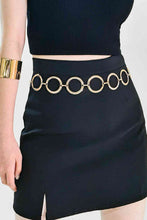 Load image into Gallery viewer, Circle Ring Chain Belt
