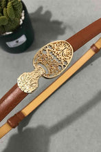 Load image into Gallery viewer, Skinny PU Leather Belt with Alloy Buckle
