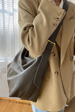 Load image into Gallery viewer, Wide Strap PU Leather Crossbody Bag
