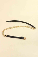 Load image into Gallery viewer, PU Leather Chain Belt
