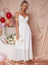 Load image into Gallery viewer, Lace Spaghetti Strap Maxi Dress
