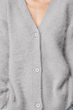 Load image into Gallery viewer, Button Up Dropped Shoulder Cardigan
