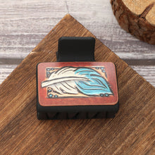 Load image into Gallery viewer, PU Leather Acrylic Claw Clip
