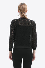Load image into Gallery viewer, Openwork Zip Up Jacket
