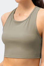 Load image into Gallery viewer, Ribbed Cropped Yoga Racerback Tank Top
