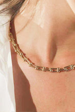 Load image into Gallery viewer, 18K Stainless Steel U-Shape Chain Necklace
