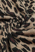 Load image into Gallery viewer, Leopard Open Front Poncho
