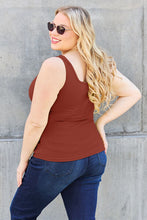 Load image into Gallery viewer, Basic Bae Full Size Square Neck Wide Strap Tank
