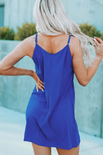 Load image into Gallery viewer, Buttoned Spaghetti Strap Dress
