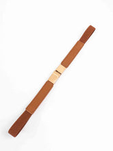 Load image into Gallery viewer, PU Elastic Skinny Belt
