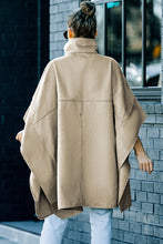 Load image into Gallery viewer, Snap Down Dolman Sleeve Coat
