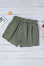 Load image into Gallery viewer, High Waist Drawstring Shorts with Pockets
