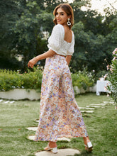 Load image into Gallery viewer, Floral High Waist Culottes
