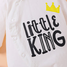 Load image into Gallery viewer, LITTLE KING Hooded Bodysuit
