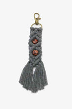 Load image into Gallery viewer, Assorted 4-Pack Handmade Macrame Fringe Keychain
