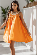Load image into Gallery viewer, Round Neck Sleeveless Mini Dress

