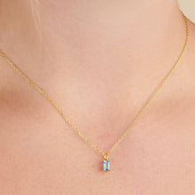 Load image into Gallery viewer, Titanium Steel Inlaid Zircon Pendant Necklace
