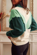 Load image into Gallery viewer, Color Block Buttoned Sweater
