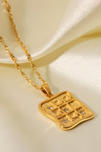 Load image into Gallery viewer, Cubic Zirconia Geometric Pendant Necklace
