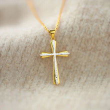 Load image into Gallery viewer, 925 Sterling Silver Cross Pendant Necklace
