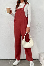 Load image into Gallery viewer, Carrying Your Love Buttoned Corduroy Overalls
