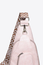 Load image into Gallery viewer, Take A Trip PU Leather Sling Bag
