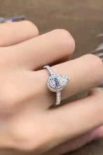 Load image into Gallery viewer, 2 Carat Moissanite Teardrop Cluster Ring
