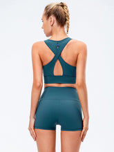 Load image into Gallery viewer, Cutout Crisscross Sports Bra
