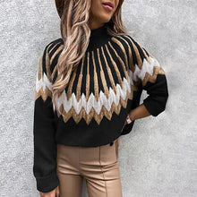 Load image into Gallery viewer, Mock Neck Long Sleeve Sweater
