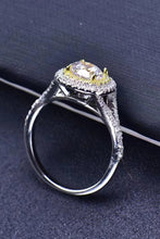 Load image into Gallery viewer, Two-Tone 1 Carat Moissanite Ring

