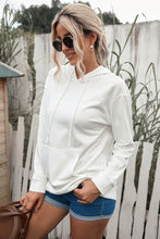 Load image into Gallery viewer, Dropped Shoulder Hoodie with Kangaroo Pocket
