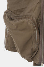 Load image into Gallery viewer, Zip Up Midi Skirt with Cargo Pockets
