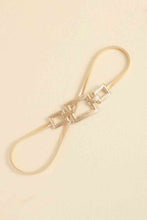 Load image into Gallery viewer, Square Shape Zinc Alloy Buckle Iron Belt
