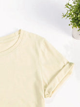 Load image into Gallery viewer, Graphic Round Neck Short Sleeve T-Shirt
