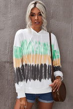 Load image into Gallery viewer, Tie-Dye Drawstring Pullover Hoodie
