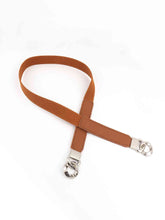 Load image into Gallery viewer, Zinc Alloy Buckle Elastic PU Belt
