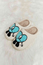 Load image into Gallery viewer, Melody Love Heart Print Plush Slippers
