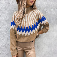 Load image into Gallery viewer, Mock Neck Long Sleeve Sweater
