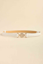 Load image into Gallery viewer, Rhinestone Decor PU Leather Belt
