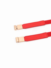 Load image into Gallery viewer, PU Elastic Skinny Belt
